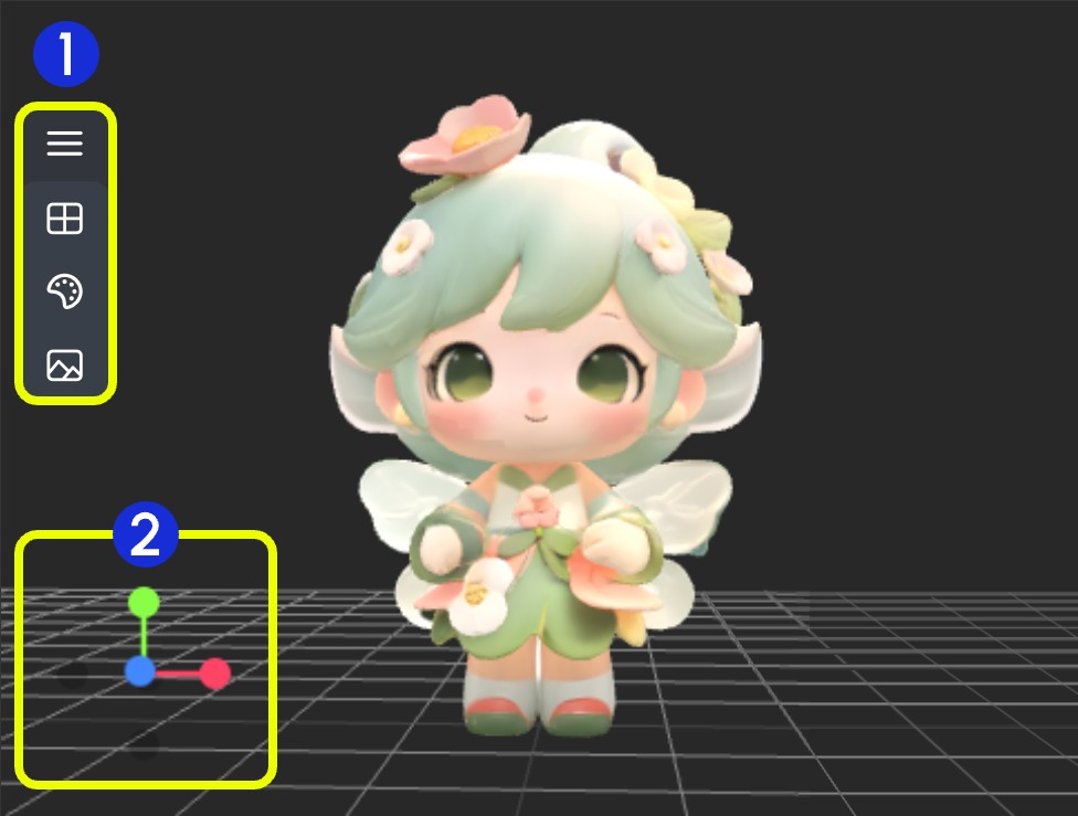 Load 3D 节点 UI