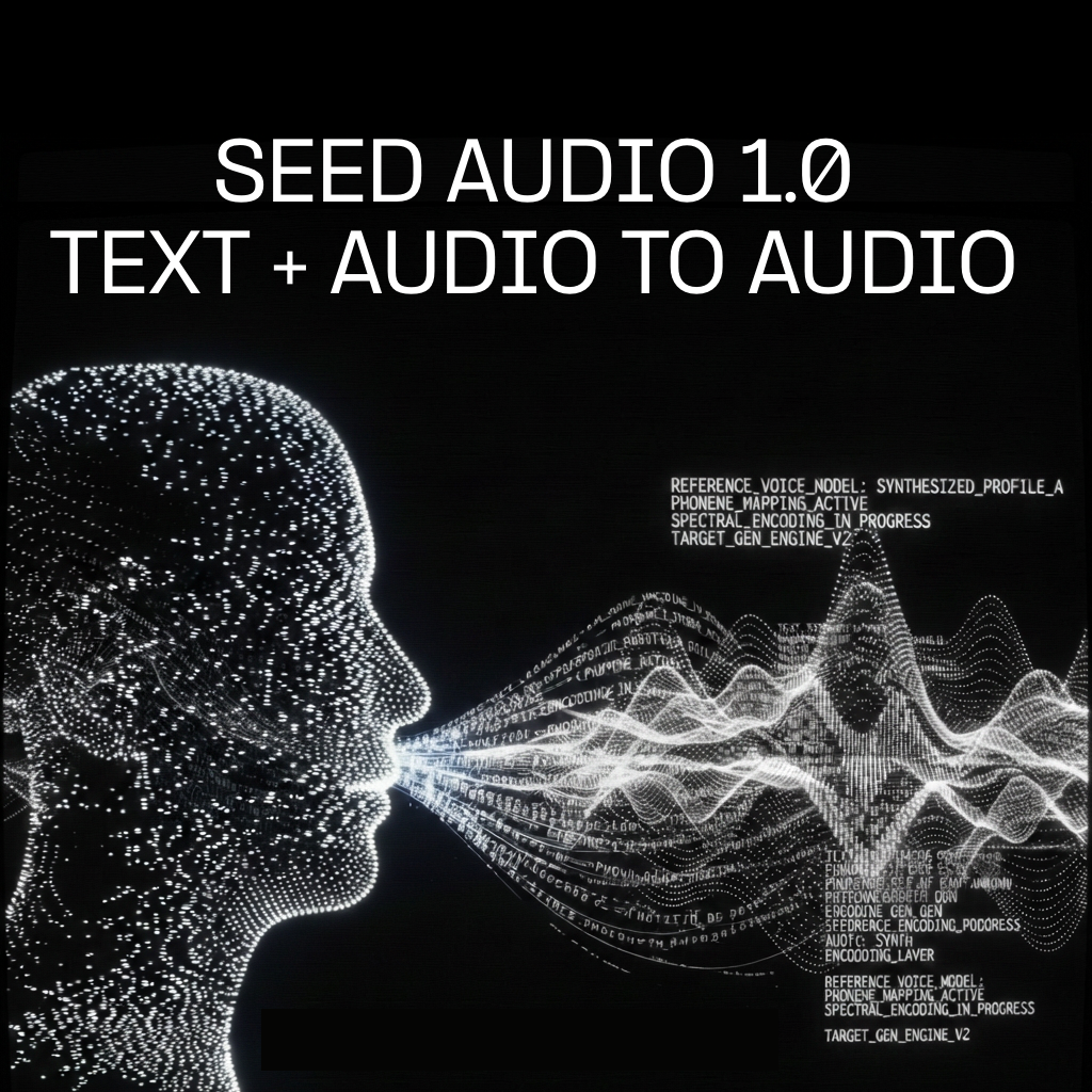 Seed Audio 1.0 文本 + 音频转音频预览