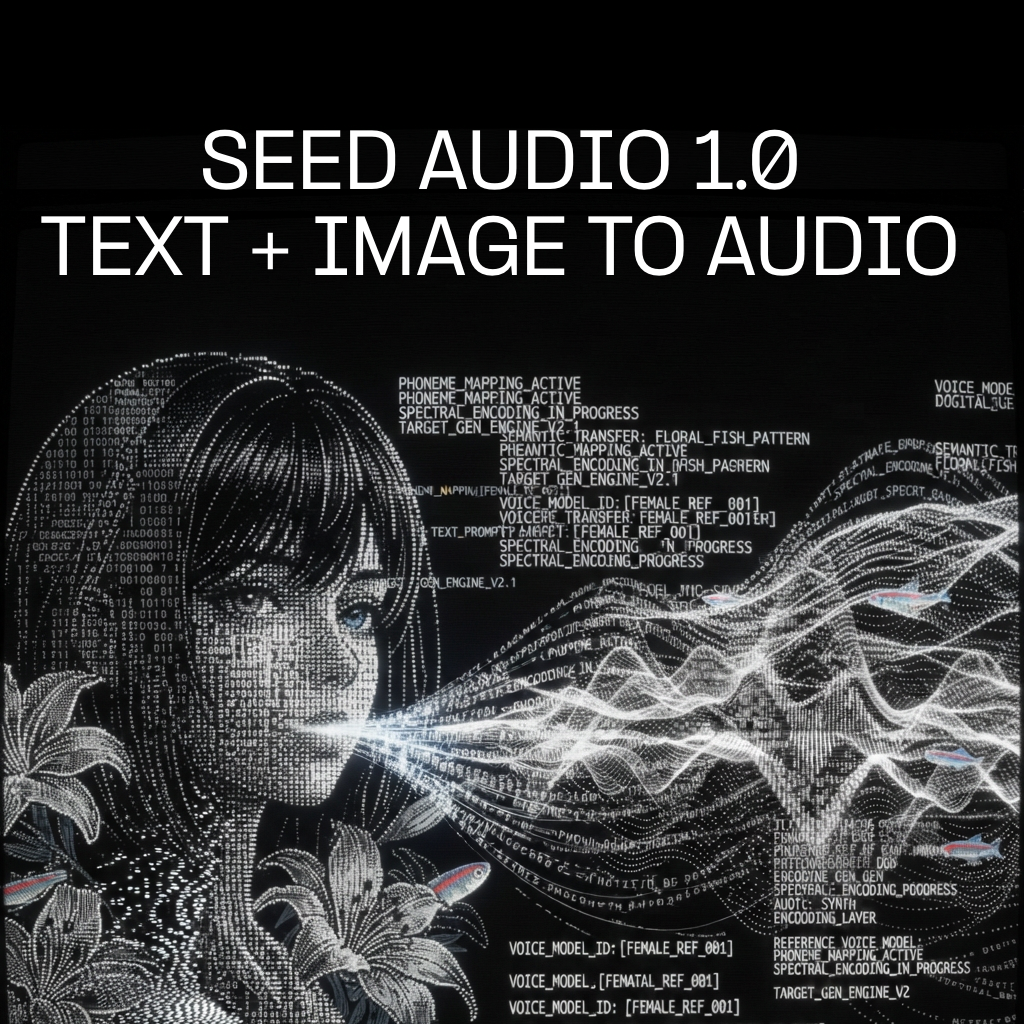 Seed Audio 1.0 文本 + 图像转音频预览